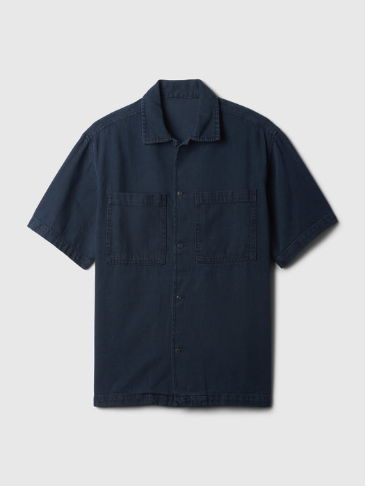 Overdye Denim Shirt