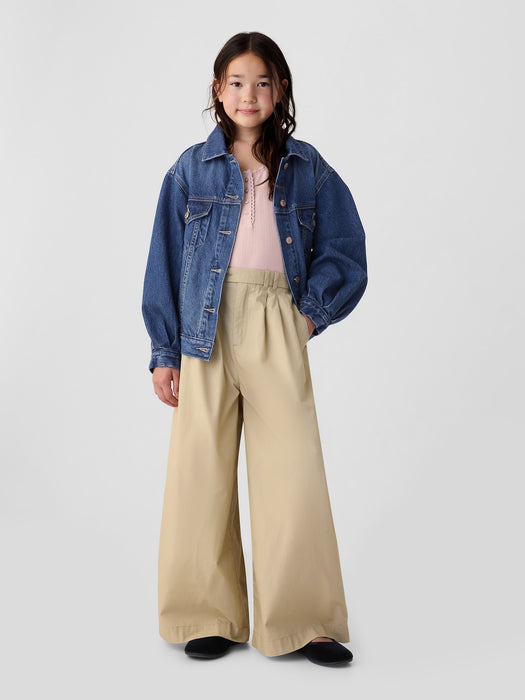 Gap &#215; DÔEN Kids High Rise Khaki Trousers