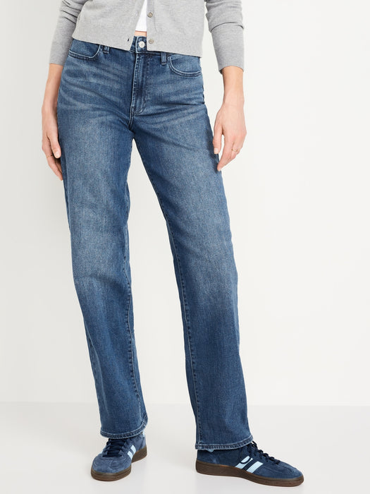 High-Waisted Wow Loose Jeans