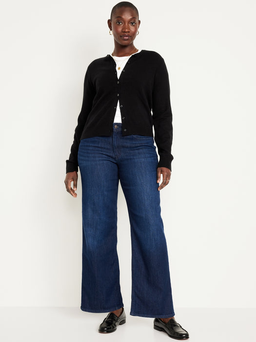 High-Waisted Wow Wide-Leg Jeans