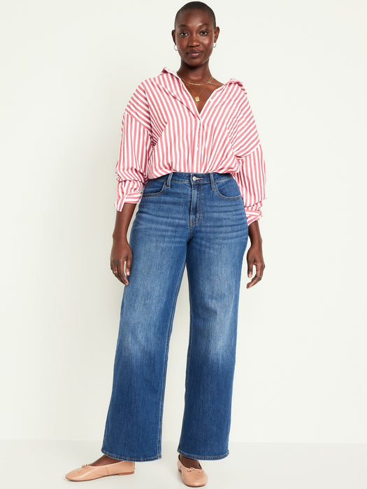 High-Waisted Wow Wide-Leg Jeans