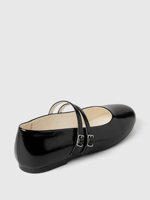 Kids Double-Strap Ballet Flats