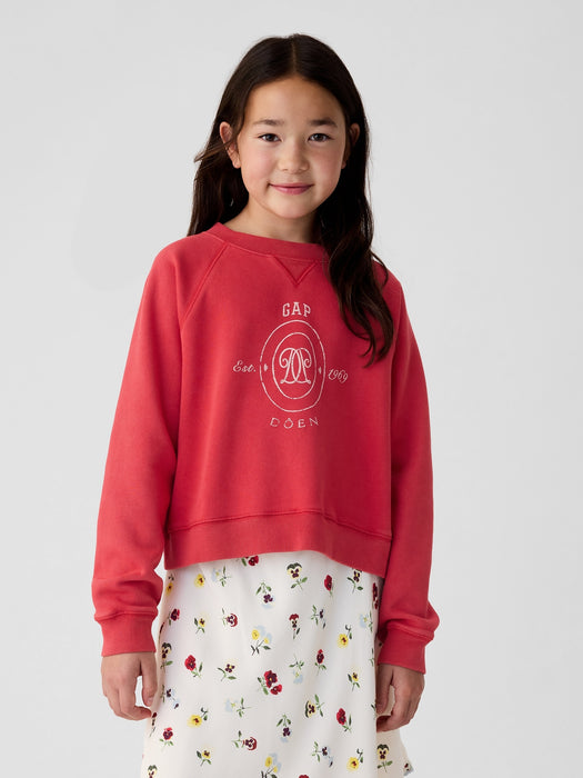 Gap &amp;#215 DÔEN Kids Vintage Soft Logo Sweatshirt