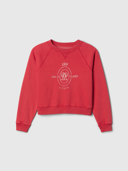 Gap &amp;#215 DÔEN Kids Vintage Soft Logo Sweatshirt