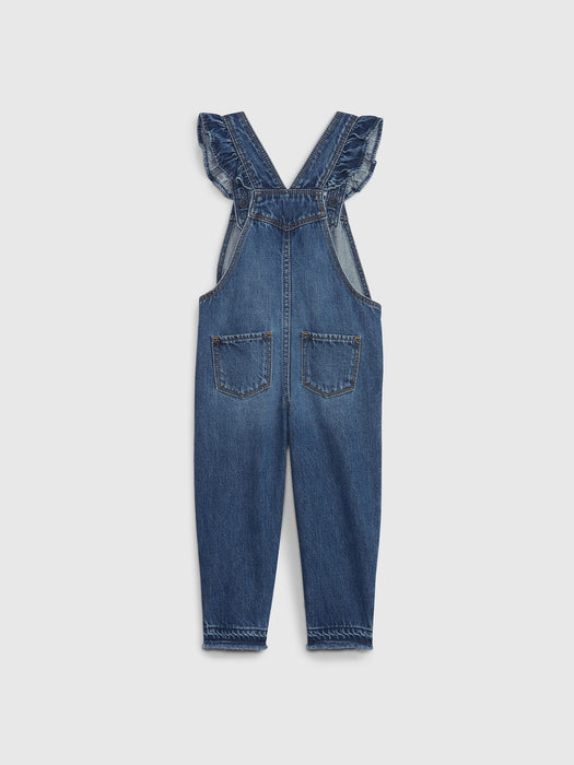 Gap × Disney Baby Minnie Mouse Denim Overalls