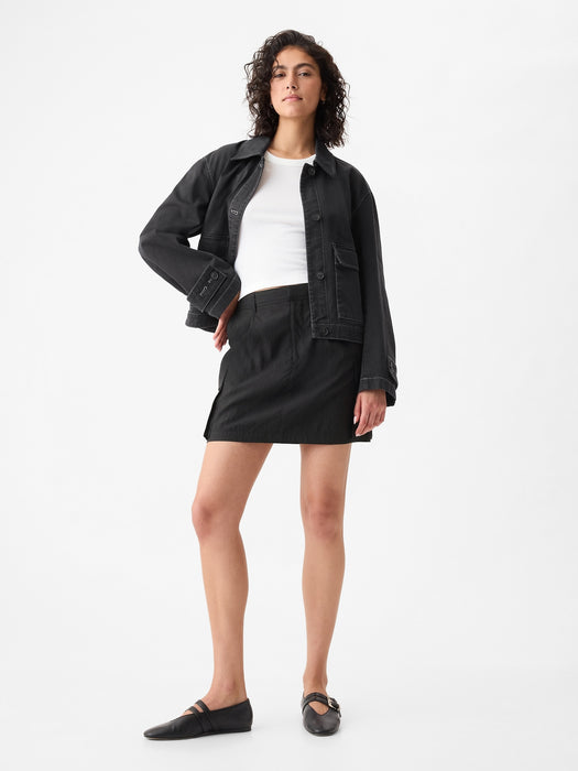 Utility Mini Skirt