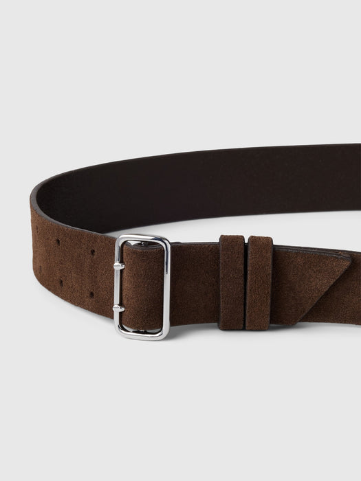 Suede Wide Belt