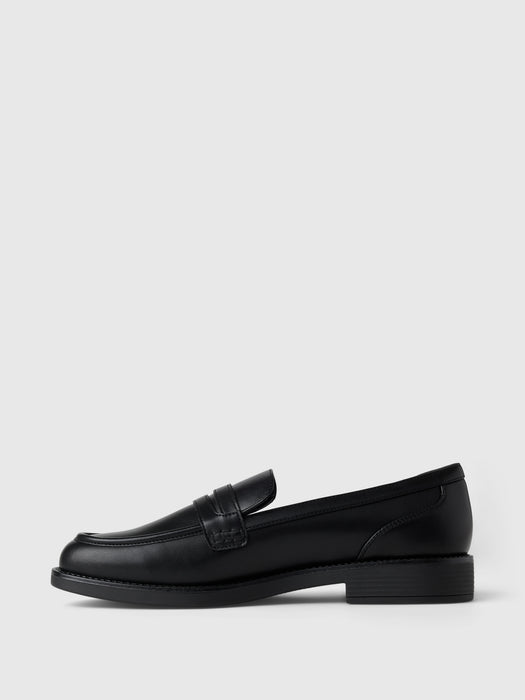 Vegan Leather Loafers