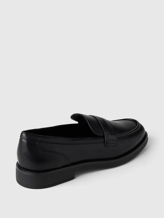 Vegan Leather Loafers