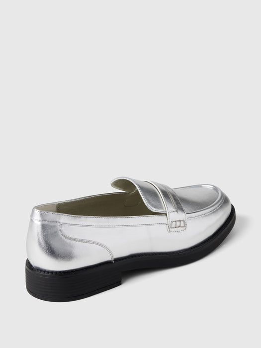 Vegan Leather Loafers