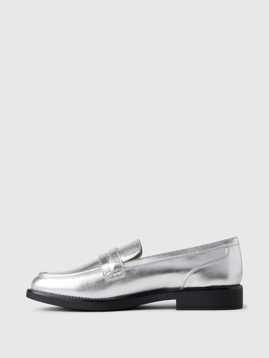 Vegan Leather Loafers