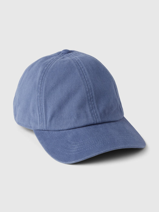 Organic Cotton Washed Baseball Hat