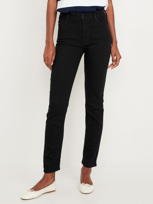 High-Waisted Wow Straight Jeans