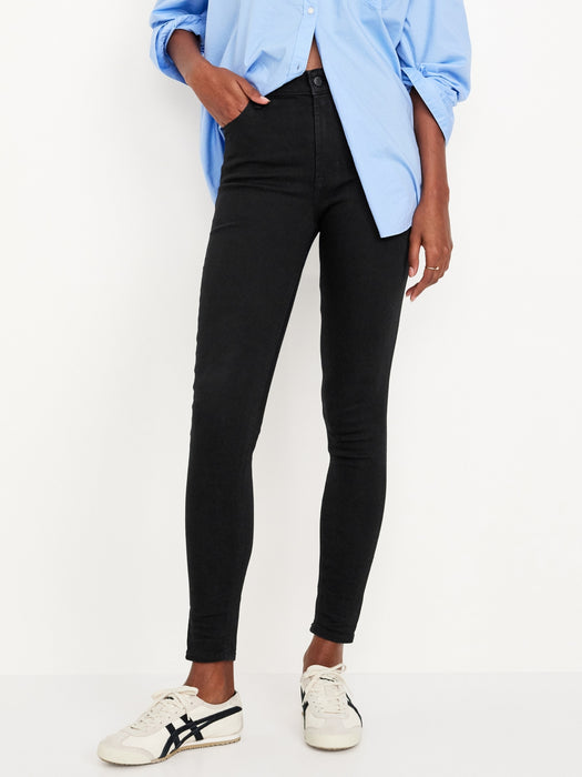 High-Waisted Wow Super-Skinny Jeans