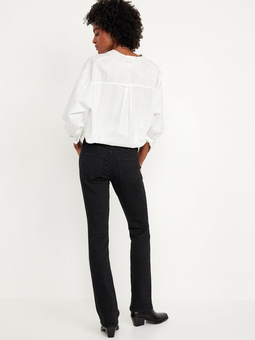 Mid-Rise Wow Boot-Cut Jeans