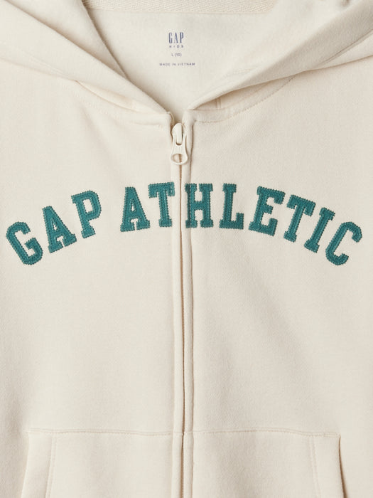 Kids Vintage Soft Gap Logo Zip Hoodie