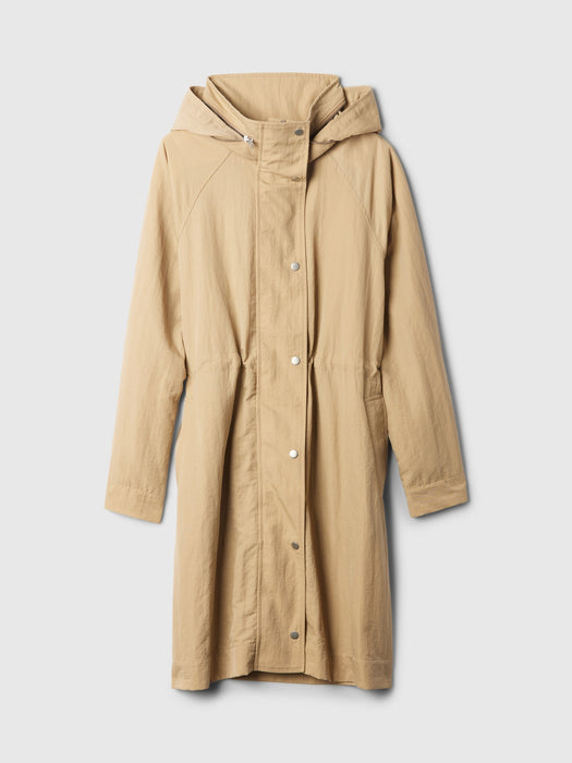 Oversized Nylon Parka