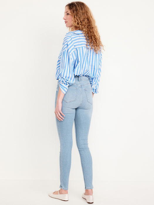 Extra High-Waisted Rockstar 360° Stretch Super-Skinny Jeans