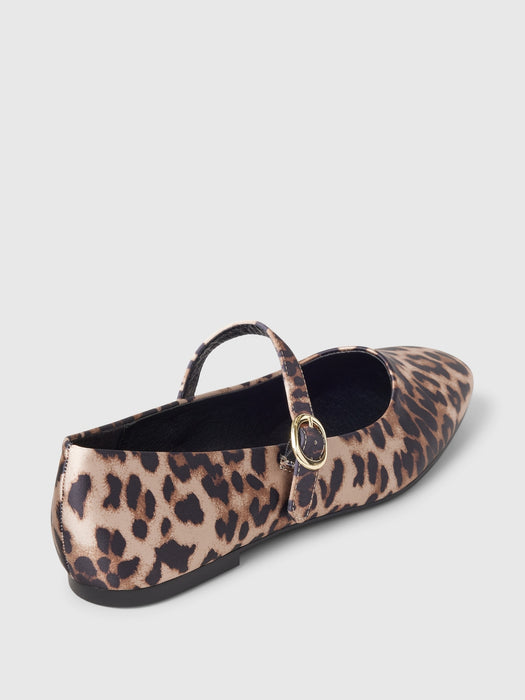 Leopard Ballet Flats