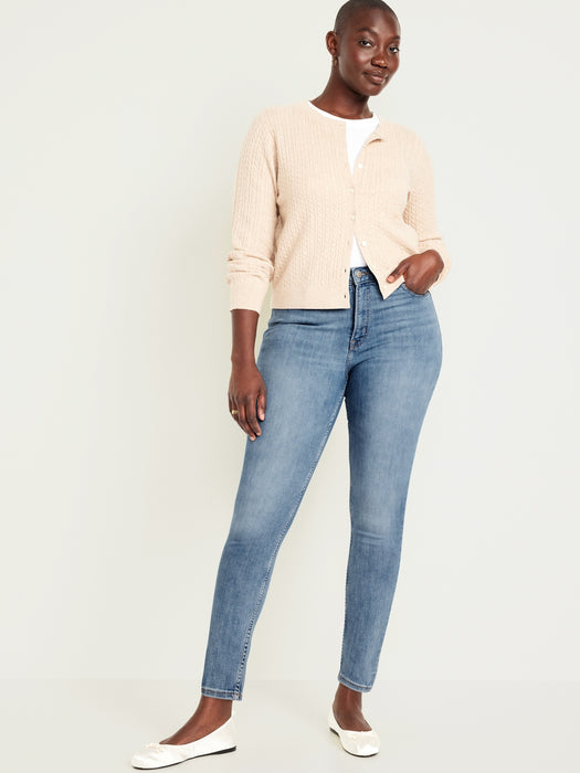 High-Waisted Rockstar Super-Skinny Jeans