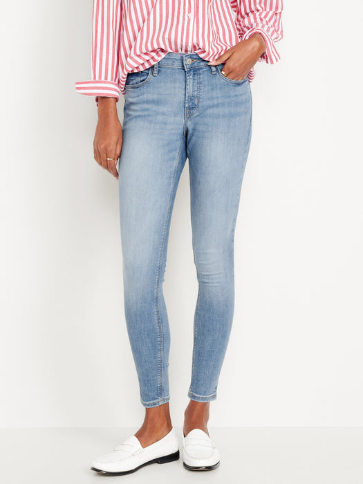 Mid-Rise Rockstar Super-Skinny Jeans