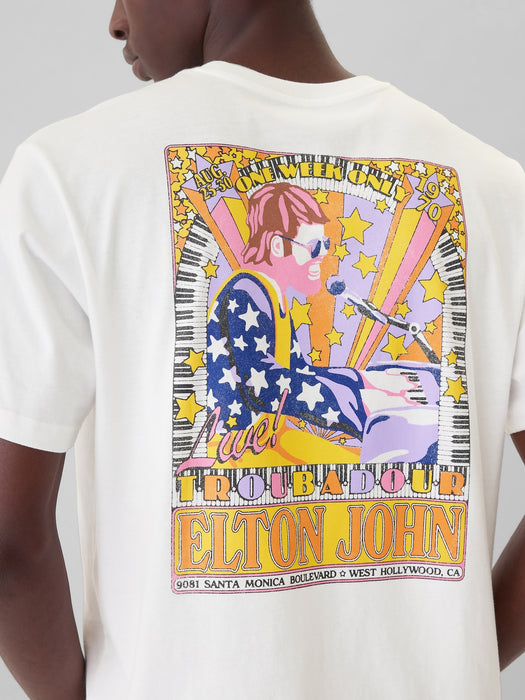 Elton John Graphic T-Shirt