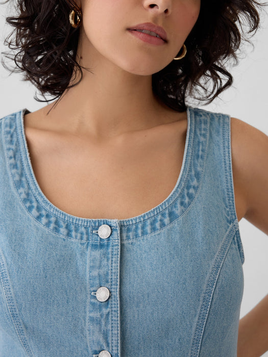 GapHeritage Denim Mini Dress