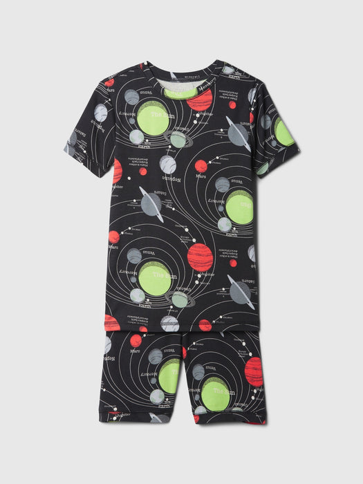 Kids Organic Cotton Print PJ Set