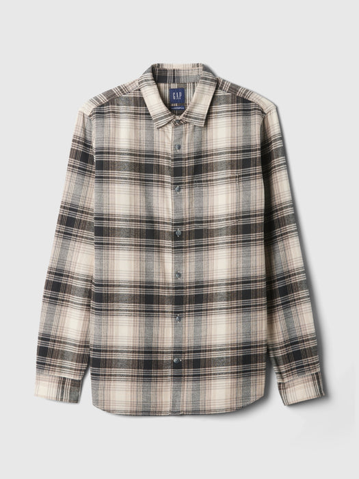 Organic Cotton Flannel Shirt