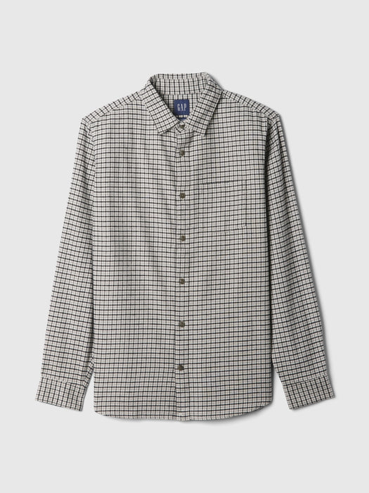 Organic Cotton Flannel Shirt