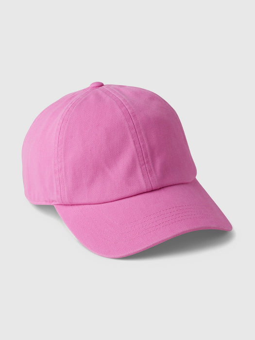 Organic Cotton Washed Baseball Hat