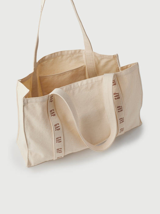 Gap Logo Canvas Tote Bag