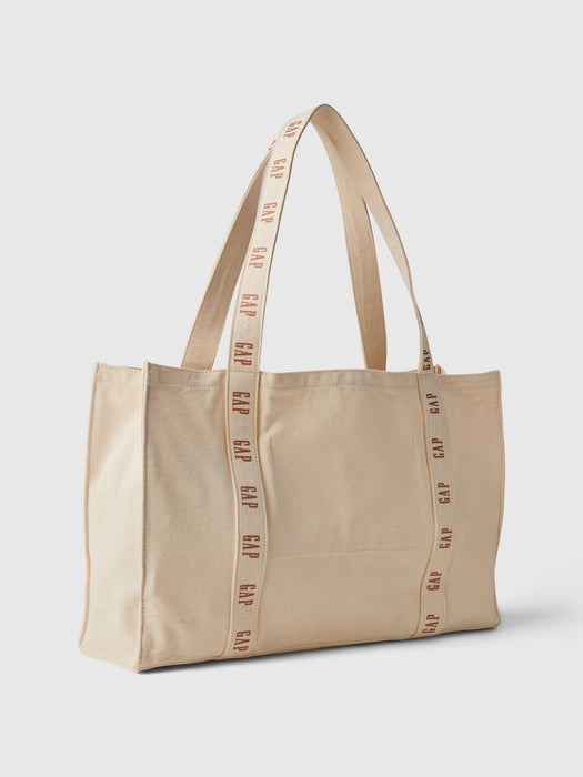 Gap Logo Canvas Tote Bag