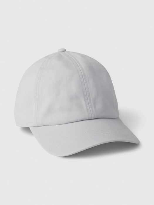 Organic Cotton Washed Baseball Hat