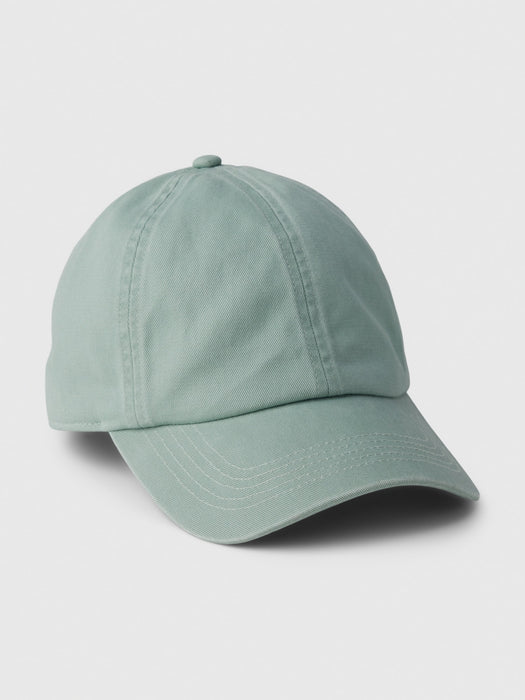 Organic Cotton Washed Baseball Hat