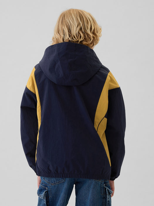 Kids Recycled Logo Anorak Jacket