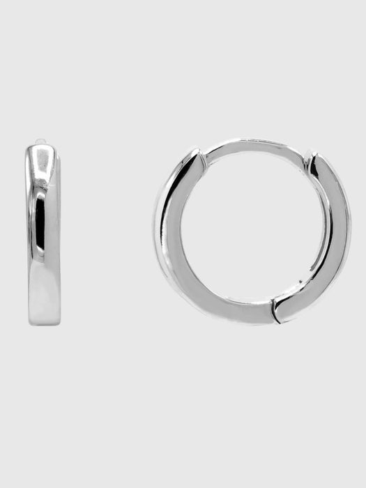 Eden Plain Ring Huggie Earring