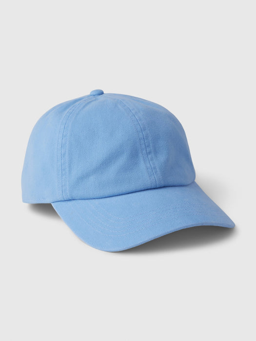 Organic Cotton Washed Baseball Hat