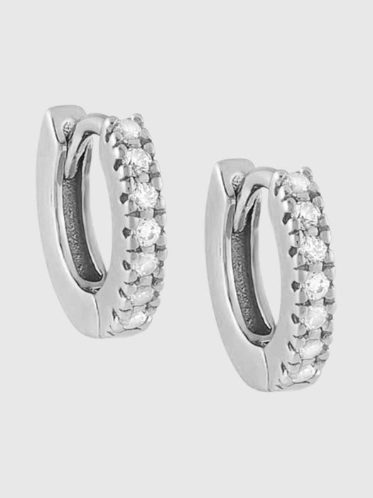 CZ Mini Huggie Earring