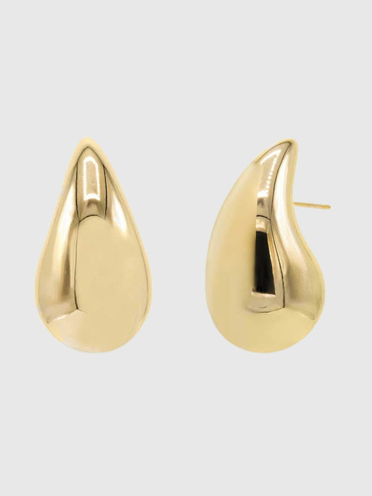 Teardrop Chunky Earring