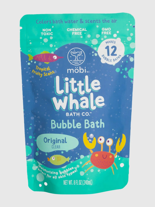 Mobi Little Whale Original Bubble Bath Powder Two Pack Bundle