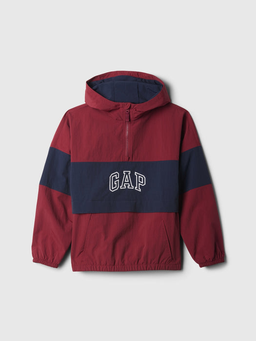 Kids Recycled Logo Anorak Jacket