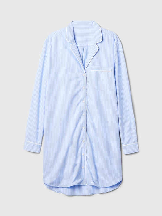 Poplin PJ Shirtdress