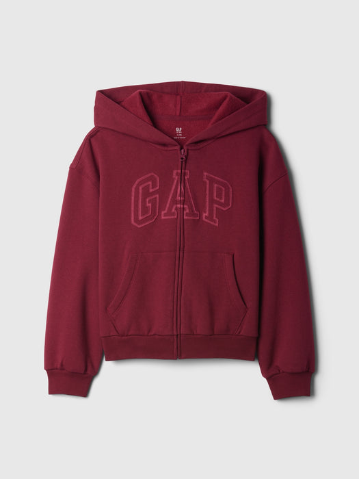 Kids Vintage Soft Gap Logo Zip Hoodie