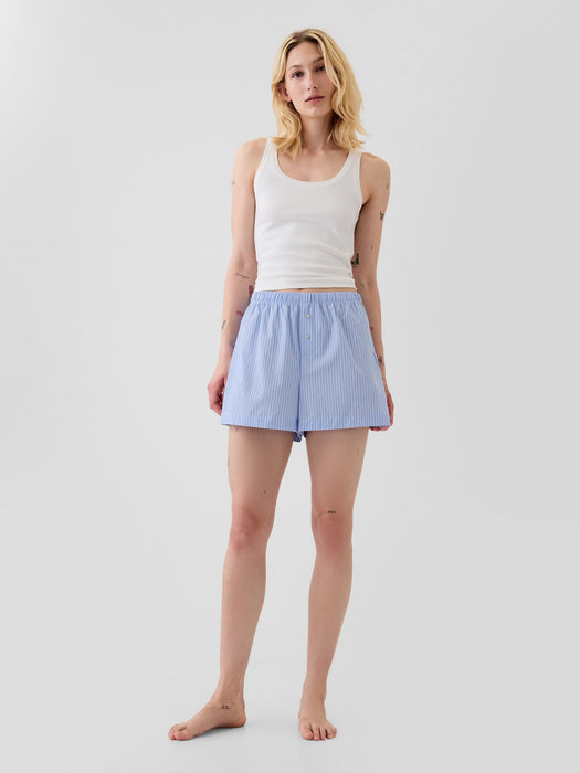 Poplin PJ Boxer Shorts