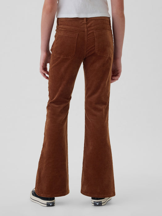 Kids High Rise Corduroy '70s Flare Pants