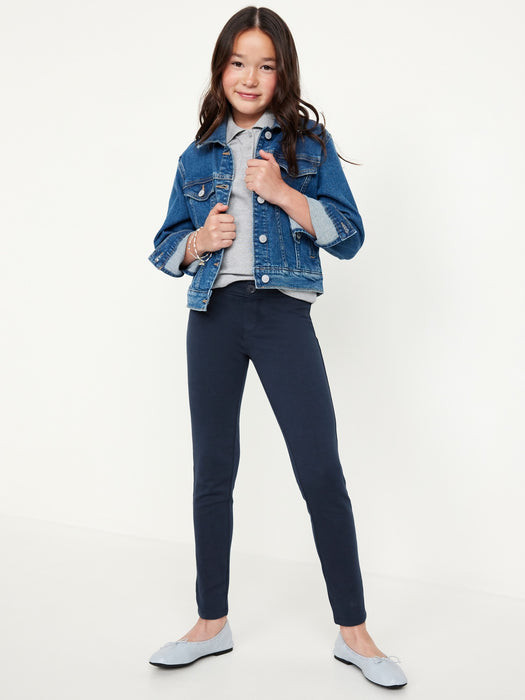 School Uniform Ponte-Knit Jeggings for Girls