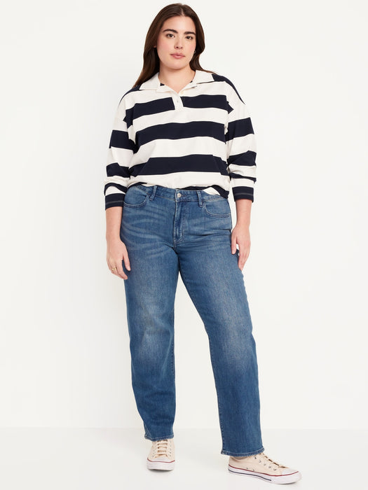 High-Waisted Wow Loose Jeans