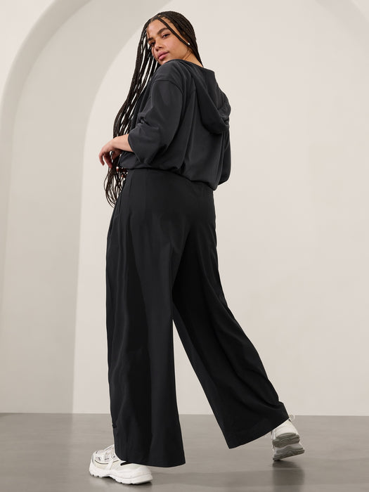 Brooklyn Heights High Rise Pleated Wide Leg Pant