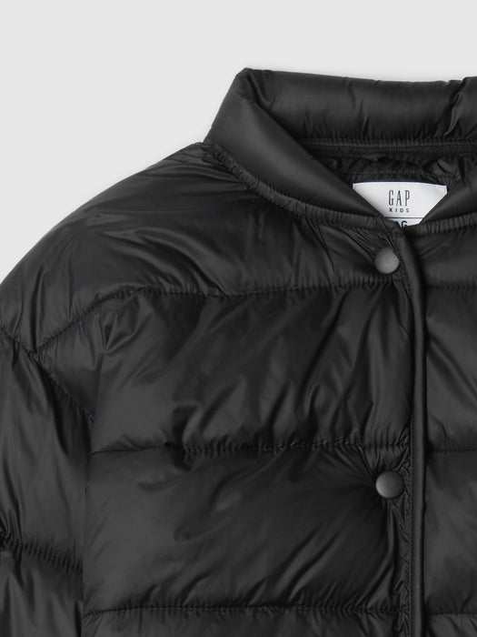 Kids Recycled Lightweight PrimaLoft® Puffer Bomber Jacket